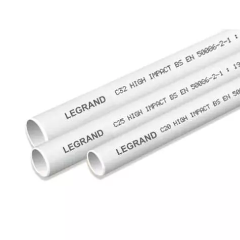 Legrand Rigid Conduit D20 White - 656513