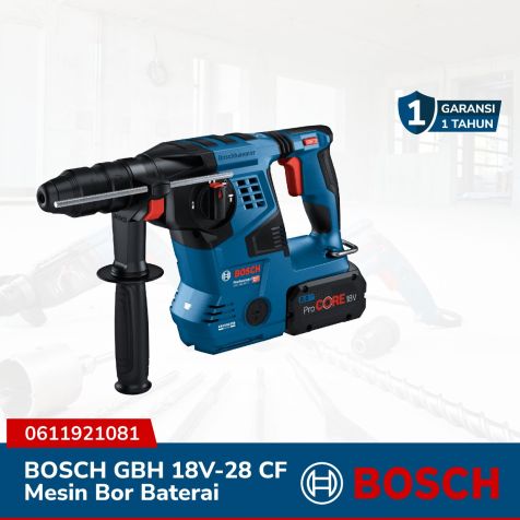 BOSCH GBH 18V-28 CF Mesin Bor Baterai - 0611921081
