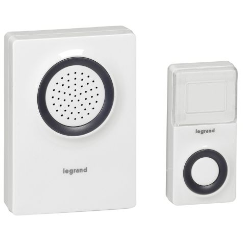 Legrand Bel Wireless (Chimes+push button)  8 V - 2x battery 1.5V
