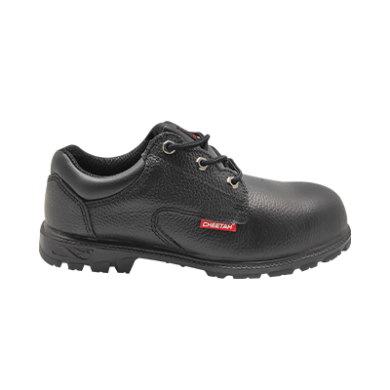 Cheetah safety shoes - Nitrile - Low cut lace up shoes - Black