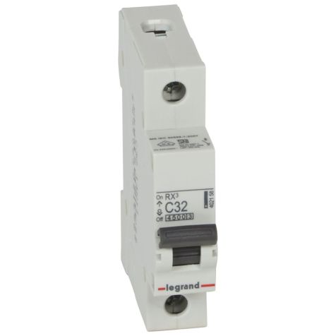 Legrand MCB RX3 PIN 4500A 1 MOD C32 1P