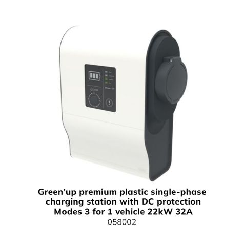 Legrand EV Charger 22KW Commercial (NO OCPP) Wall Mounted - 058002+059056