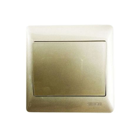 Simon 10A 1 GANG 1 WAY SWITCH - 51011BWCH-CH