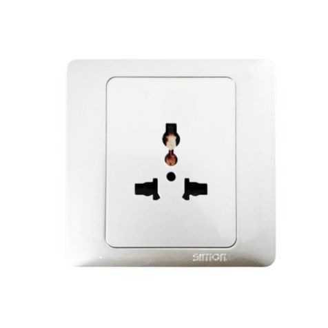 Simon 10A MULTIPLE SOCKET - 51089CH-CH