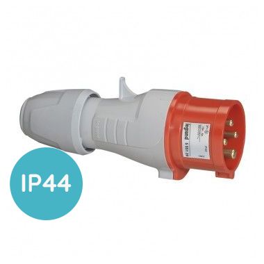 Legrand P17 Straight Plugs  16A 3P+E 380/415V Ip44 - 555128