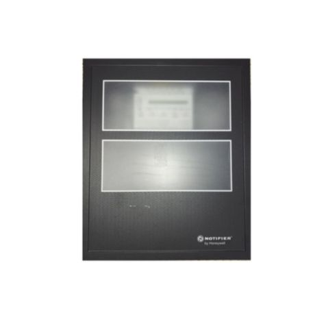 Notifier Door Assembly, Window, Two Tiers, Black - DR-B4