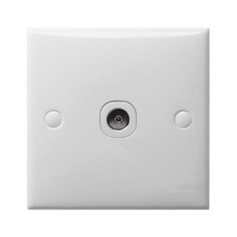 Schneider Classic Stop Kontak TV Antenna - E31TVF_WE_G12