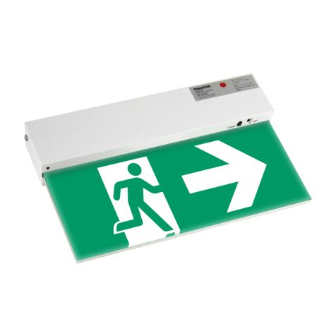 Powercraft Emergency Exit Running Man with Direction to Right (Double Sided - Slim Led)