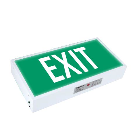 Powercraft Emergency Exit Sign (Single Sided - Surface Box Led)