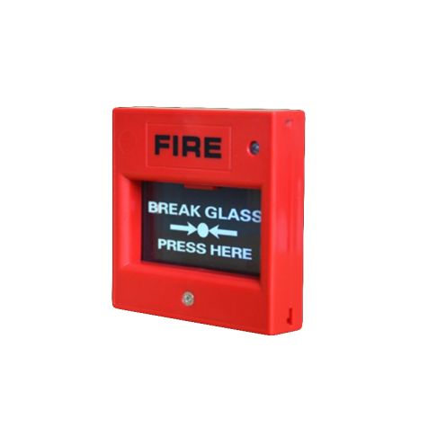 Notifier Manual Break Glass c/w Phone Jack - M400K/T