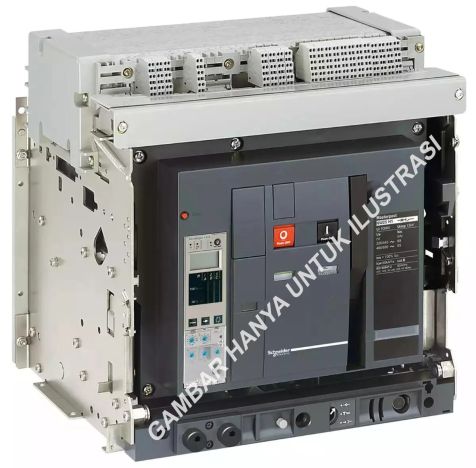 Schneider ACB NW, 5000A, H1, 3P, F/T, Air Circuit Breaker - NW50H13F2EH