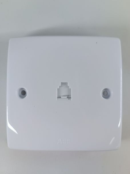 ABB RJ11 Single Telephone Outlet - CTL126