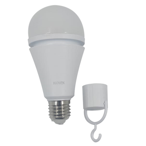 Ecolink LED Emergency Rechargeable 8W 6500K Putih 110-240V A67