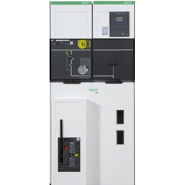 Schneider SM6-24 DM1A Manual, Opening Coil 220Vac, CT class 0.5 ratio 50-100, VT grounded, Easergy P3 (P3U20-REL52018), PM5330, 2CTB-VTB, CSH120 without Thermal Sensor - F-SM6R-DM1A-A12-NC
