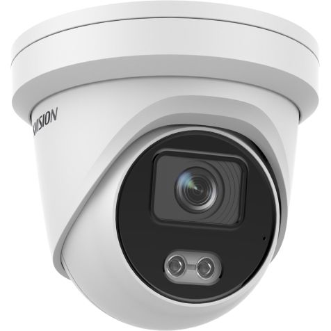 Hikvision 4 MP ColorVu Fixed Turret Network Camera (4mm)(C)(O-STD)
