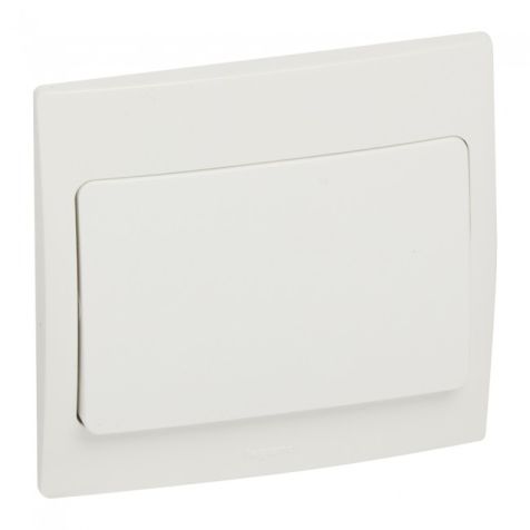 Legrand Mallia - push button - white - with frame