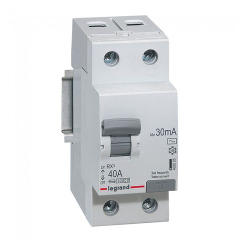 Legrand RCD RX3 2P 40A AC 30mA - 402025