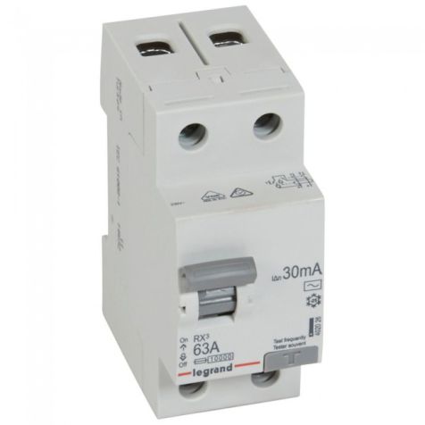 Legrand RCD RX3 2P 63A AC 30mA - 402026
