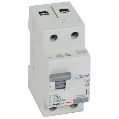 Legrand RCD RX3 2P 80A AC 30mA - 402027