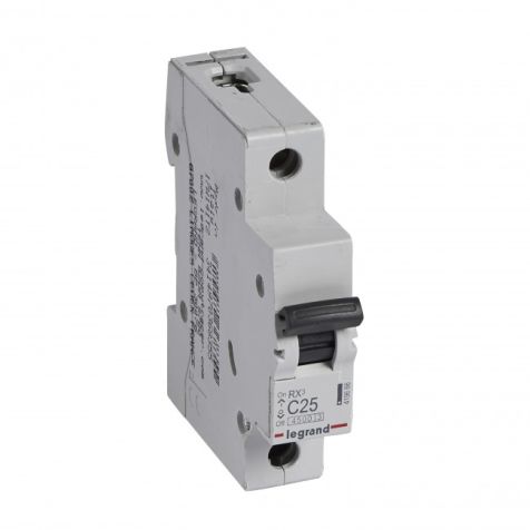 Legrand RX3 MCB 1P C25 4500A - 419666