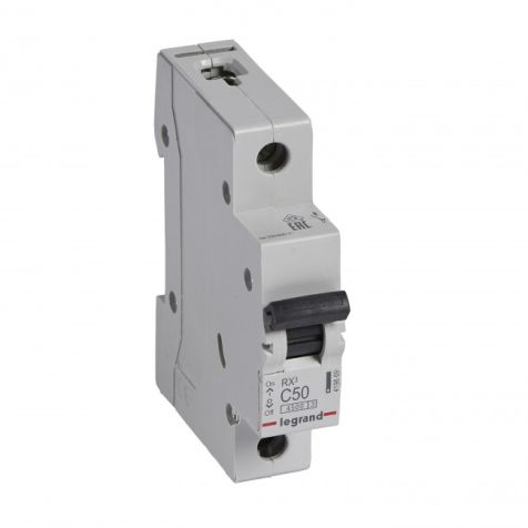 Legrand RX3 MCB 1P C50 4500A - 419669