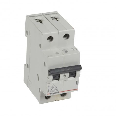 Legrand RX3 MCB 2P C10 4500A - 419695