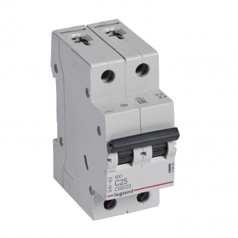 Legrand RX3 MCB 2P C25 4500A - 419699