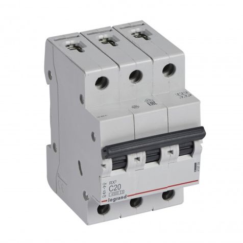 Legrand RX3 MCB 3P C20 4500A - 419709
