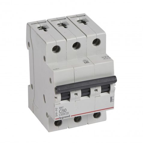 Legrand RX3 MCB 3P C50 4500A - 419713