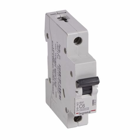 Legrand RX3 MCB 1P C6 6000A