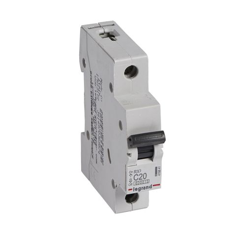 Legrand RX3 MCB 1P C20 6000A