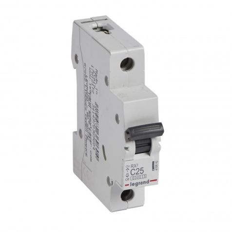 Legrand RX3 MCB 1P C25 6000A - 419842