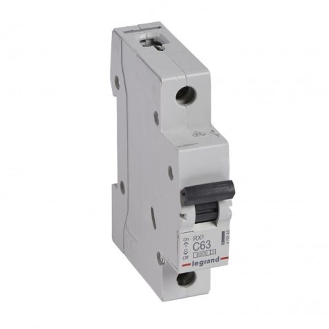 Legrand RX3 MCB 1P C63 6000A - 419846