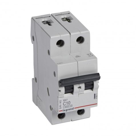 Legrand RX3 MCB 2P C10 6000A - 419871