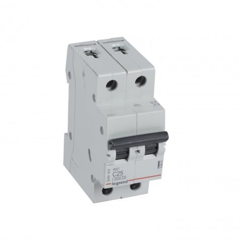 Legrand RX3 MCB 2P C25 6000A - 419875