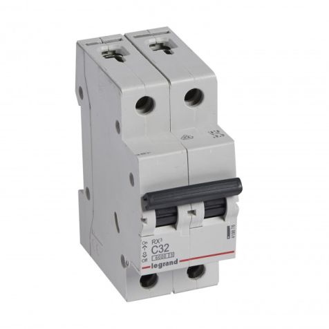 Legrand RX3 MCB 2P C63 6000A - 419879
