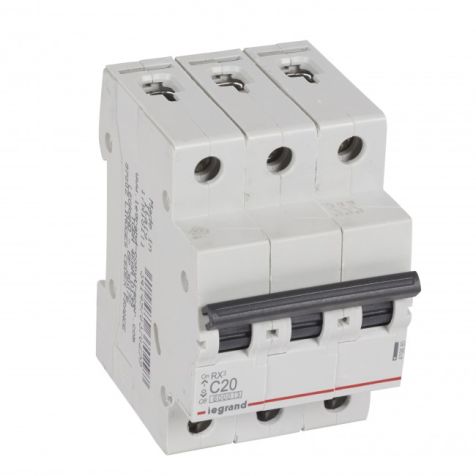 Legrand RX3 MCB 3P C20 6000A - 419885
