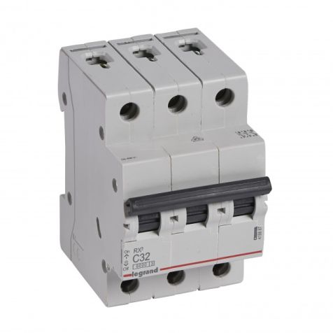 Legrand RX3 MCB 3P C32 6000A - 419887