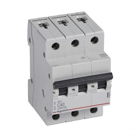 Legrand RX3 MCB 3P C40 6000A - 419888