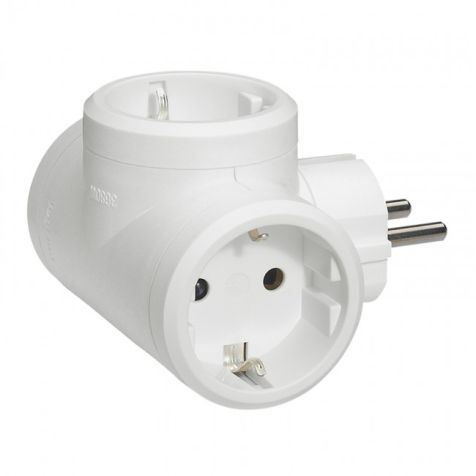 Legrand Mtp 3X2P+T Sch Lateral White  
