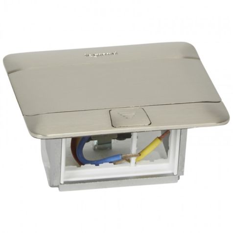 Legrand Popup Stainless 3 Modul Stop Kontak Lantai - 054020