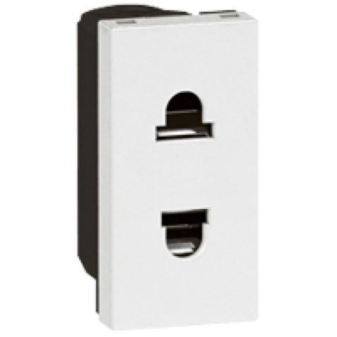 Legrand Arteor 2P Eurous Shut Sq Wh - 572104