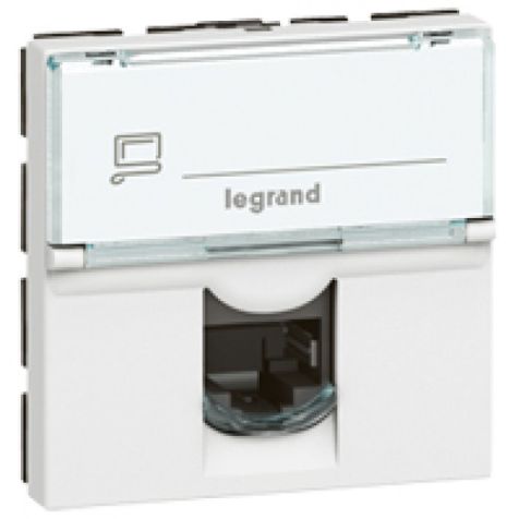 Legrand Arteor RJ45 CAT5E UTP 2M.LCS SQ WH - 572315