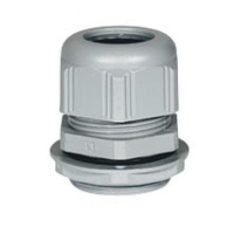 Legrand Cable gland plastic - IP68 - ISO 12 - clamping capacity 3-6.5 mm - RAL 7001 - 98000