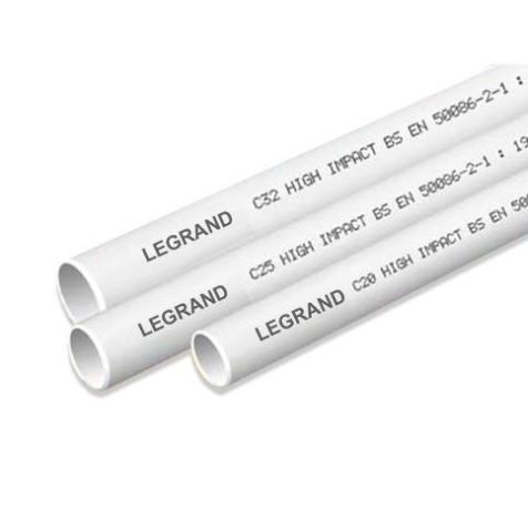 Legrand Rigid Conduit D20 White - 656513