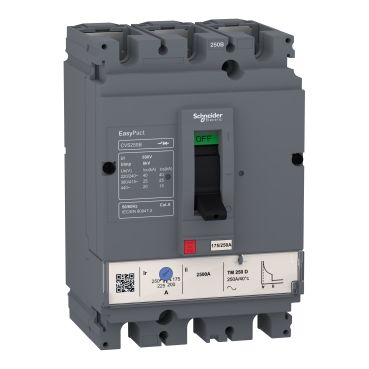 Schneider MCCB EasyPact CVS 100F - TM50D - 50 A - 3 poles 3d - circuit breaker - LV510334