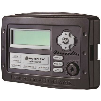 Notifier Remote LCD Annunciator, 80 Character Display, Black - N-ANN-80