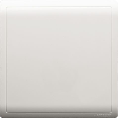 Schneider Pieno, Blank Plate Penutup, 1G, White - E8230X_WE_G1