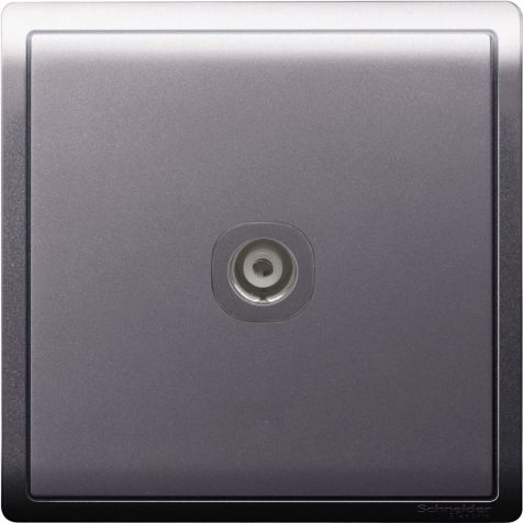Schneider Pieno, TV Socket, Lavendar Silver - E8231TV_LS_G1