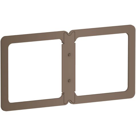 Schneider AvatarOn, Aligning Frame, 2G, Wood - E8331_26_WD